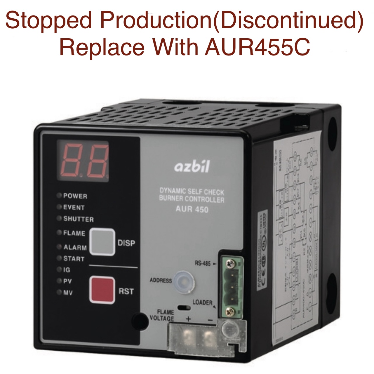 aur450c discountinued replace with aur455c