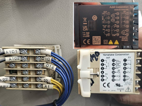 azbil C1MTR0RA0200 with C15TR0TA0200 wiring layout all the same terminal