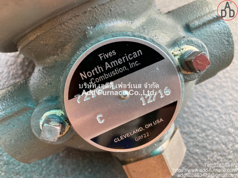 NEW Fives North American Combustion Inc. 7288-3 Pressure Regulator