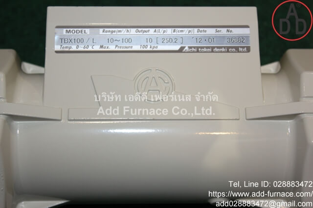 TBX100/L,Aichi tokei,TBX TURBINE GAS METER(5)
