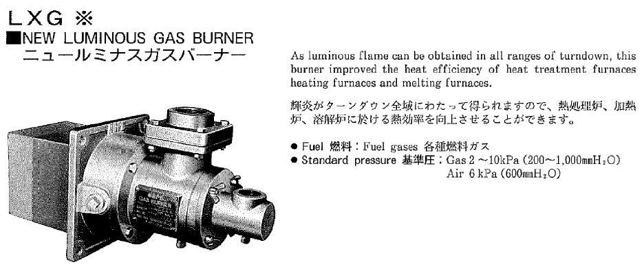 Inspection Gas Burner Application
