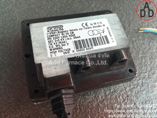 Spark Plug Fida - บริษัท เอดีดี เฟอร์เนส จำกัด