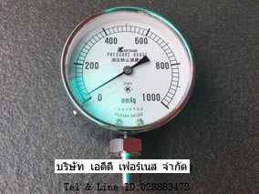 1000mmAq Kusaba Pressure Gauge