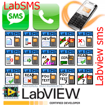 LabSMS(Mobile message),Labview sms