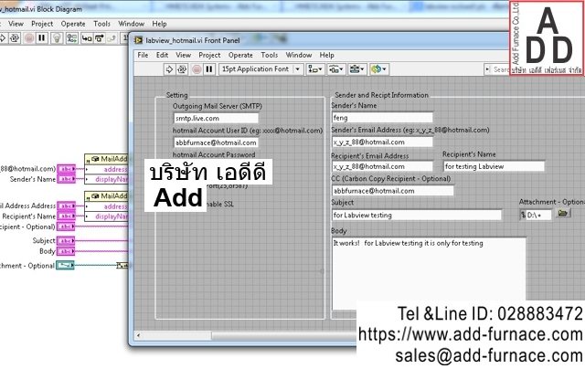 Labview hotmail,Labview Gmail,Labview E-mail(1)