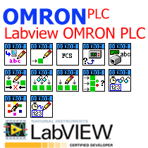 Labview Omron PLC