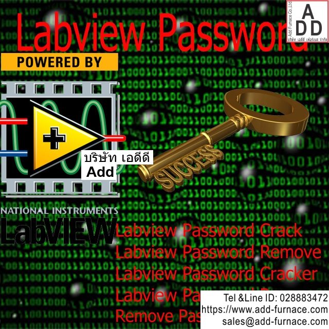 remove labview vi password